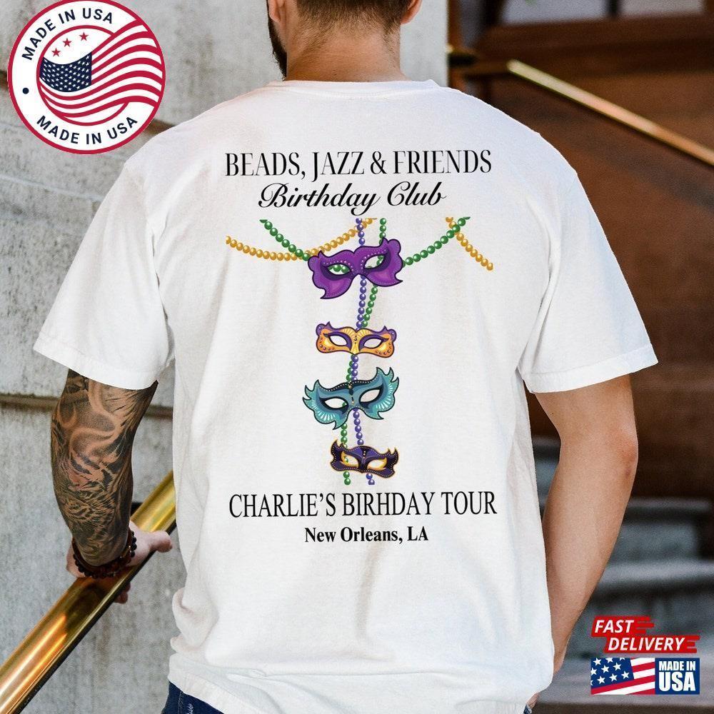 New Orleans Birthday Crew Shirt T-Shirt Unisex